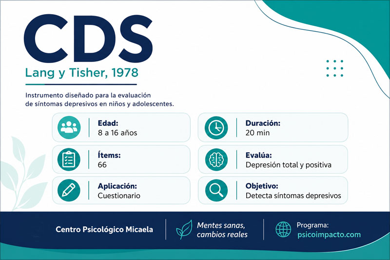 CDS – Cuestionario de Depresión Infantil